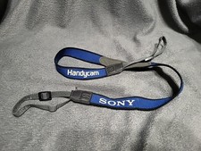 Genuine Sony OEM Handycam Camcorder Shoulder Neck Strap Blue