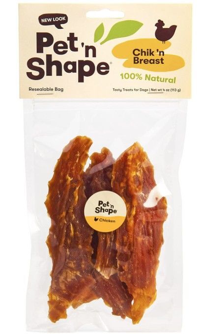 Dog, Pet n Shape Chik n Breast Dog Treats (4 oz)