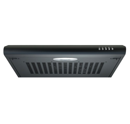 Cookology Visor Cooker Hood 60cm Kitchen Extractor Fan - Black VISOR600BK - Picture 3 of 5
