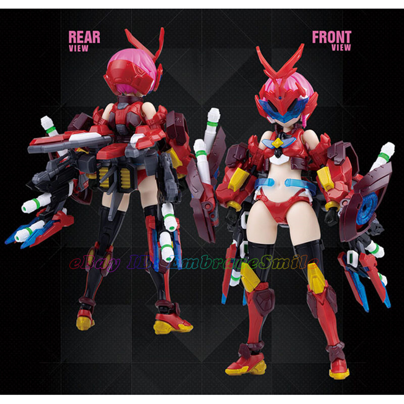 E-Model 1/12 Scale A.T.K Girl Heracross Model Kit Action Figure
