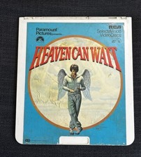 1978 Heaven Can Wait. RCA Video SelectaVision VideoDiscs Starring Warren Beatty
