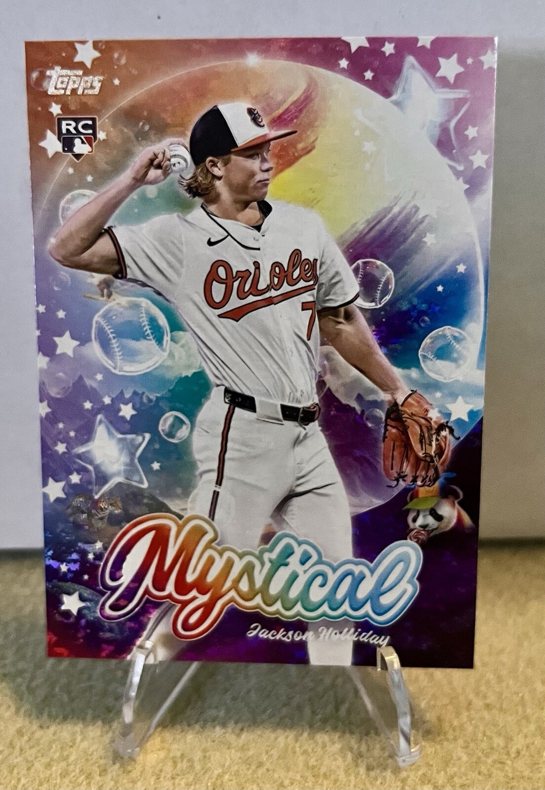 2024 Topps Update Jackson Holliday Mystical Foil Insert MYS-10 RC