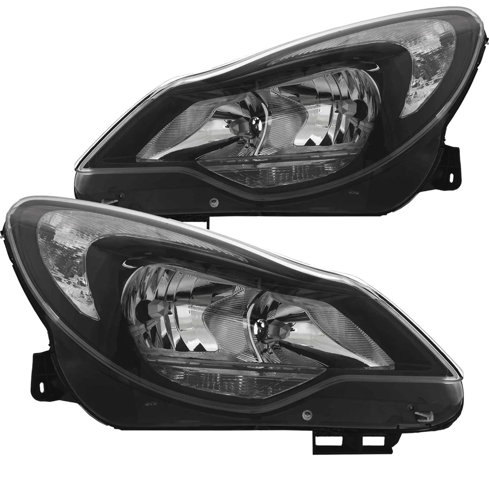 Scheinwerfer Frontscheinwerfer Set für Opel Corsa D 1.2 Bj.ab: 11
