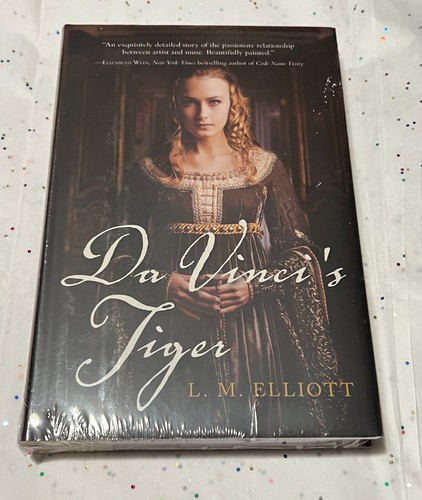 Da Vinci's Tiger by Laura Malone Elliott First Edition HB Owlcrate w/ Magnets - Picture 3 of 6