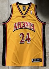 MARVIN WILLIAMS AUTHENTIC ATLANTA HAWKS AUTO’D REEBOK JERSEY 44