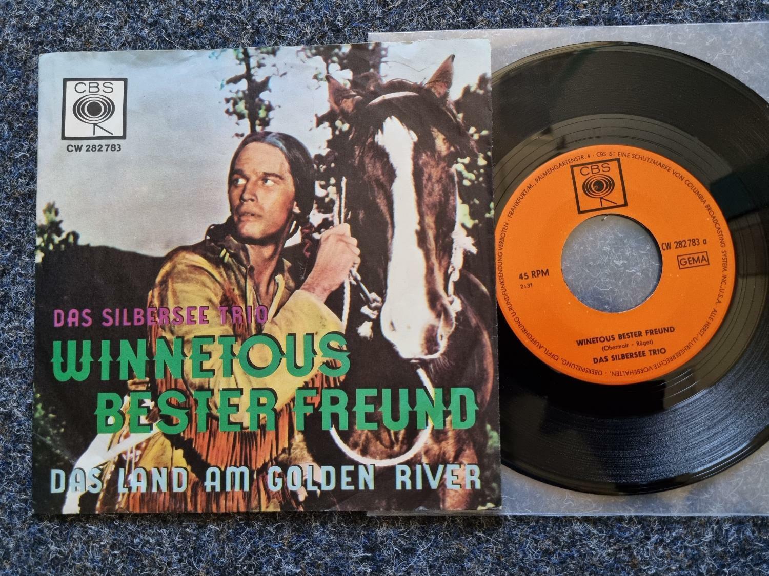7"" Single Vinyl Das Silbersee Trio - Winnetous bester Freund