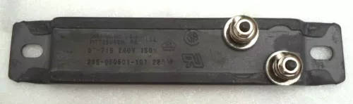 Chromalox 129322 1-1/2inch wide Iron Two-Offset Terminal Strip Heater p/n OT-715