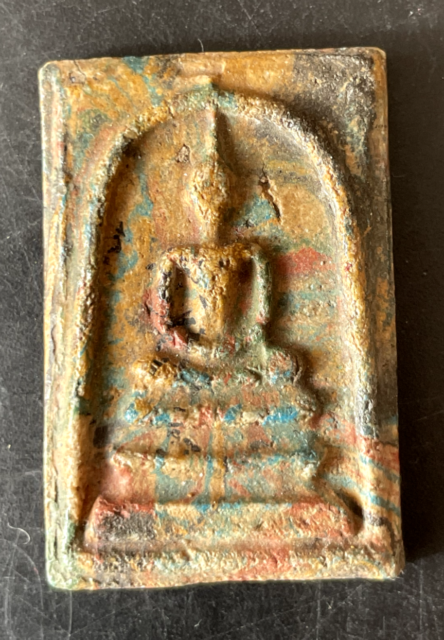 Temple Thai Buddha Bonze Phra Somdej Talisman Blessed Amulet Thailand tc85 Temple Thai Buddha Bonze Phra Somdej Talisman Blessed Amulet Thailand tc85
