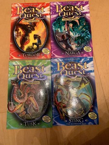Beast Quest Series 3 Books 13 15 17 18 By Adam Blade ...