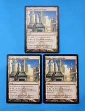 3x Prahv, Spires of Order Dissension 2006 Mtg Magic Card Colorless Land Mana 177