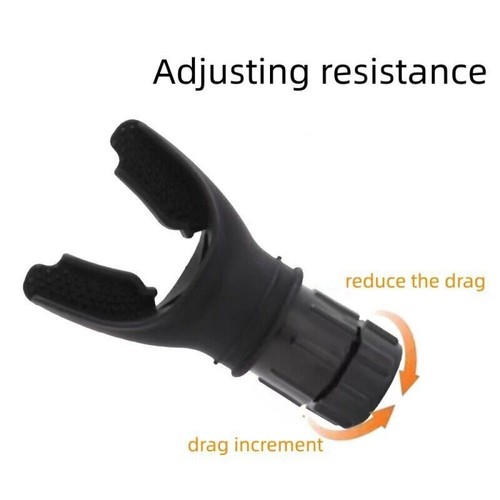 Lung Breathing Trainer Fitness Exercise Face Mouthpiece Portable Breath Booster - Picture 6 of 17