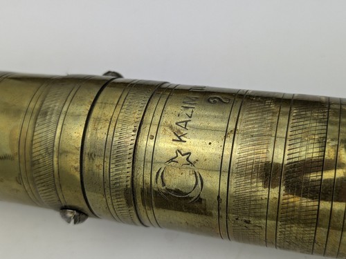Vintage Brass Kantarcilar Gourmet Pepper & Coffee Mill Spice Grinder Set Of 3 - Picture 9 of 21