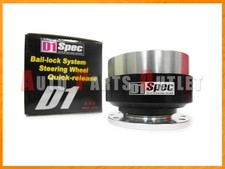 D1 Spec Genuine Black Color Ball-lock System Steering Wheel Quick-release