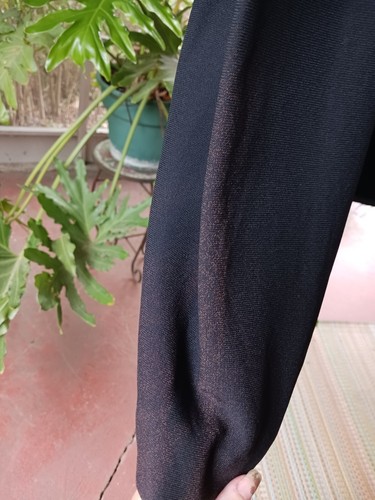 Vintage 1960er Jahre Mini Kleid Menge schwarz Samt S XS Union Label - Bild 9 von 21