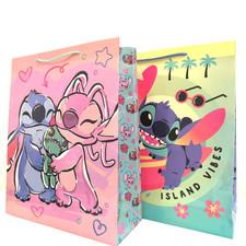 Disney Stitch Geschenktasche XXL 32x39x12cm v...