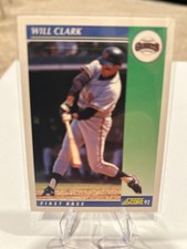 Will Clark 1992 Score #3! 2 Card Min! Read Desc!