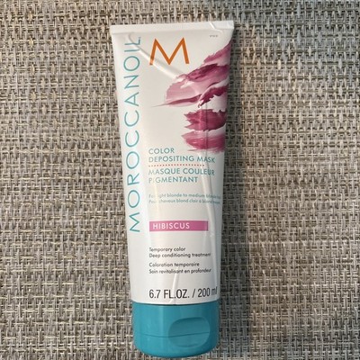 Moroccanoil Color Depositing Mask 200 ml Temporary Color - Hibiscus