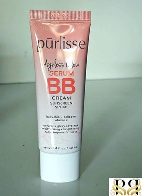 Purlisse Ageless Glow Serum BB Cream color Medium Warm 1.4oz 40ml 