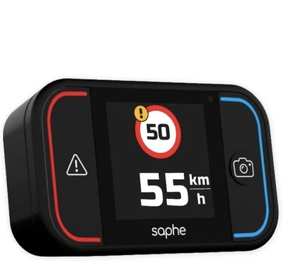Saphe Drive Pro Speed Camera Detector with Colour Display CarPlay and Android