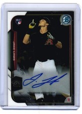 2015 Jake Lamb Bowman Chrome Auto RC #BCAR-JL (H632) $6 MAX SHIP