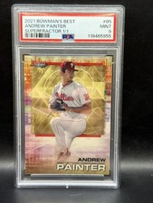 ANDREW PAINTER 2021 SUPERFRACTOR BOWMANS BEST 1/1 