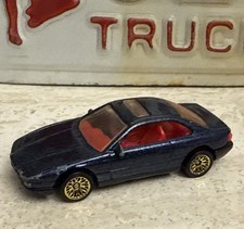 HOT WHEELS MATTEL BMW 8 SERIES BLUE M8 850I 1990 BLUE 1:64 55