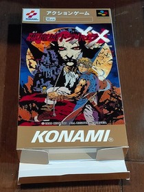Castlevania Dracula XX Nintendo Super Famicom SFC Japan CIB Akumajo Tested