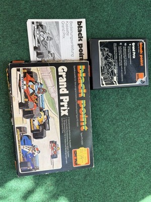  1982 SHG Black Point Cartridge KS 1202 GRAND PRIX Rennspiel F1 Arcade Racing
