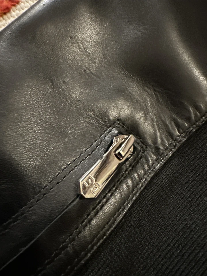 Botas Sam Edelman Pam para mujer con cremallera acanaladas tejidas por encima de la rodilla negras talla 7,5-8 Foto 4 de 4