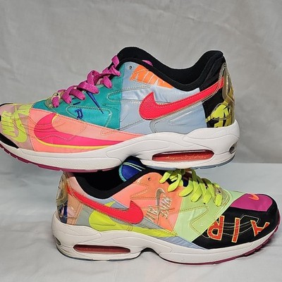 Nike Atmos Air Max2 Light Logos Multicolor BV7406-001 2019 Men's Sneaker, 