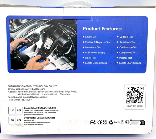 Vdiagtool V200 pro Auto Intelligent Circuit Tester Breaker Finder Tool WRONG BOX - Bild 2 von 12
