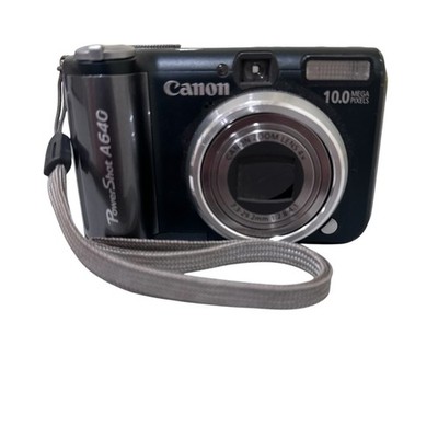 Canon PowerShot A640 10.0MP Digital Camera Pre Owned Use Working