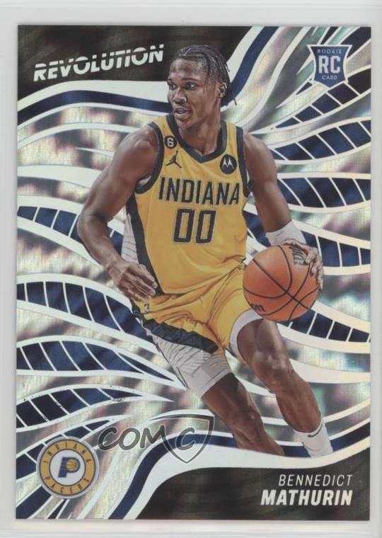 2022 Panini Revolution Rookies Asia Holo Silver 3/75 Bennedict Mathurin #126 7sd
