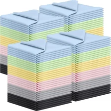 120 Pack Microfiber Cleaning Cloths for Glasses Cloth Eyeglass Cleaning Wipes...