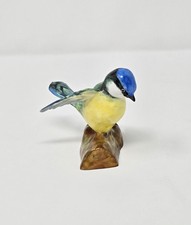 Vintage Staffordshire Fine Bone China Blue Ti...