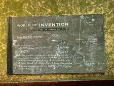 G.B. 2007 PRESTIGE BOOK DX38 WORLD OF INVENTION ROYAL MAIL BOOK OF STAMPS 