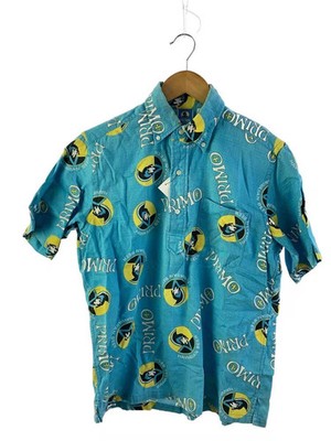 SUN SURF Aloha Shirt 15 Cotton BLU