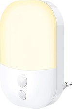 2x Prises Veilleuse Dimmable LED avec Capteur – Détecteur de Mouvement Intérieur