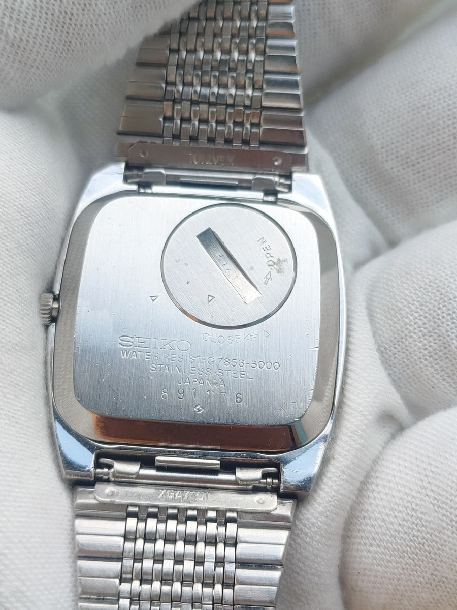 Vintage Seiko 7853-5000 LORD QUARTZ (1970s) Men Watch ! All Part