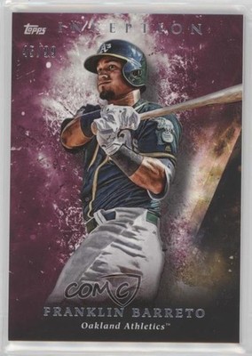 2018 Topps Inception Magenta 45/99 Franklin Barreto #83 0wp8