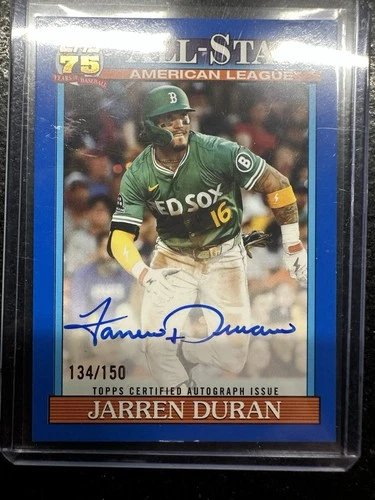 2026 Topps Series 2 Jarren Duran Blue (RAW)