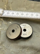 Neu LMW Satz Einstellring 6 h8 Gut 0 Ausschuss -18 Messring Pr&uuml;fring Lehrring