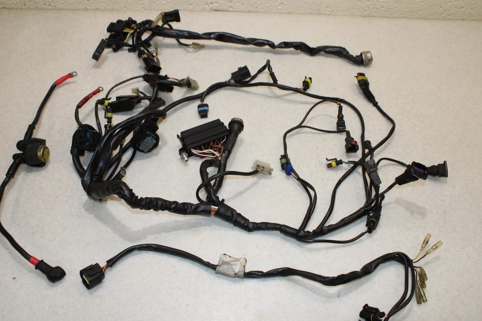 DUCATI 996R FULL OEM WIRING HARNESS WIRING LOOM SOLENOID 998 998S 998R - Image 2 of 3