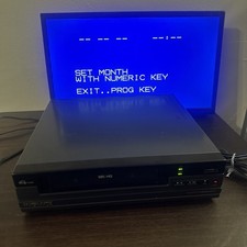 Magnavox VCR Video Cassette Recorder VHS Player VR9740AT01 For Parts As Is CL