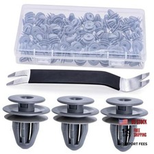 51pcs Door Trim Panel Retainer Clip Gray Nylon for Honda Acura 50pcs Remover