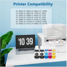 High-Yield Ink Refill Set for ET-Series Printers