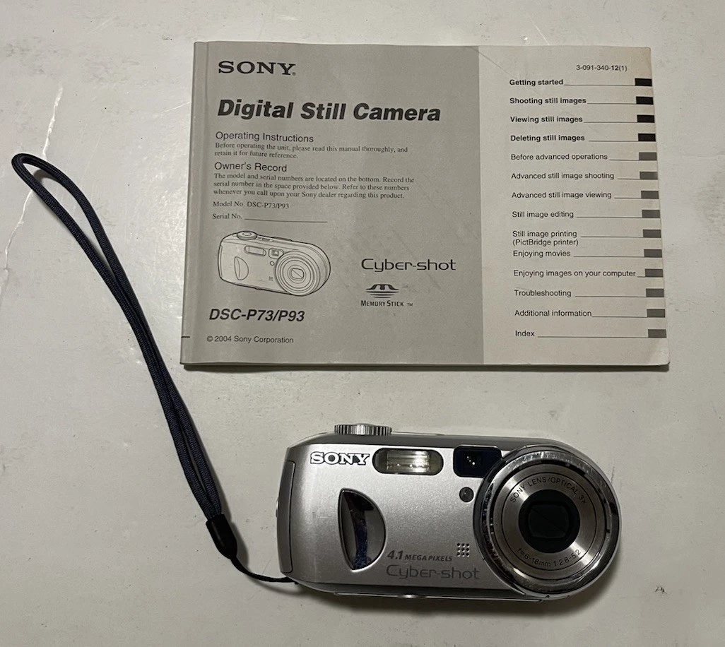 Sony Cyber-shot DSC-P73 Digital Cameras 3-4.9 MP Maximum
