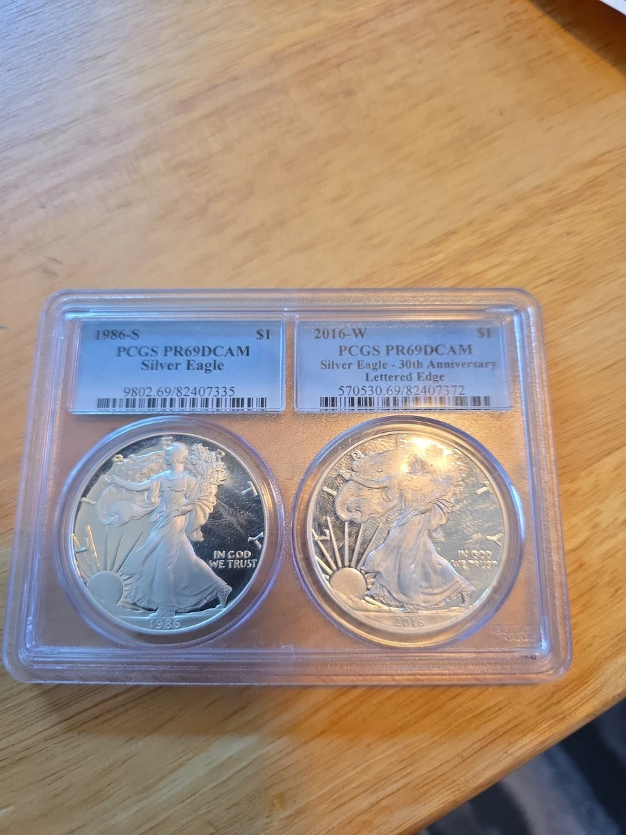 American Eagle MS 69 Graded 2016 Silver Bullion Coins for sale | eBay