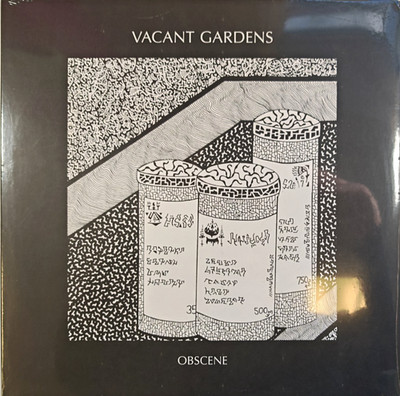 Vacant Gardens Obscene LP vinyl record limited clear 2022 on Tough Love