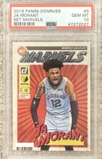 Ja Morant 2019 Donruss #9 Net Marvels Rookie RARE GEM MT PSA 10 RC